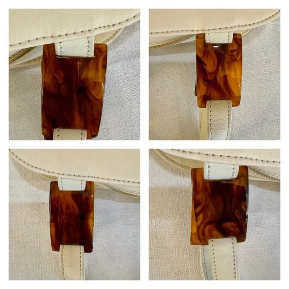 Yves Saint Laurent Cream Handbag - Picture 6 of 15